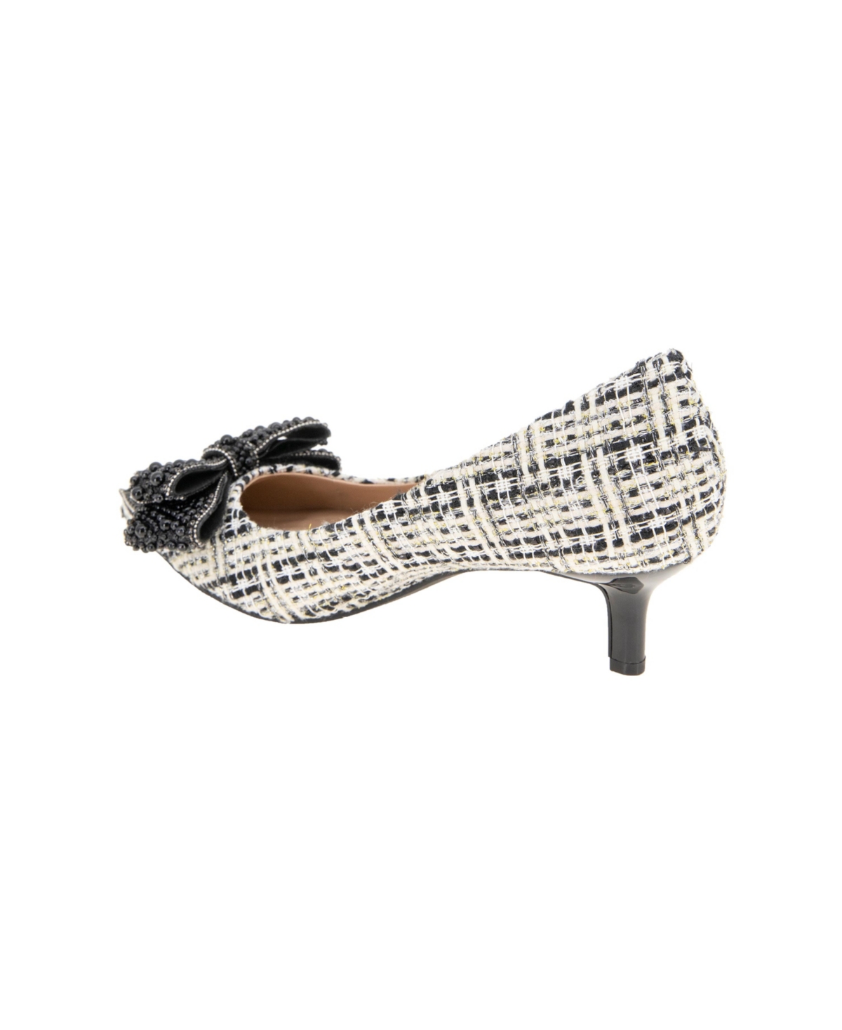 BCBGeneration Women's Dovi Bow Kitten Heel Dress Pumps