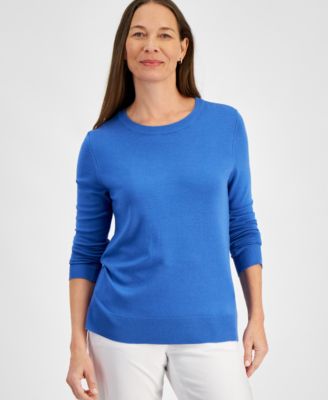 Style & Co - Petite Crewneck Sweater, Created for Macy's