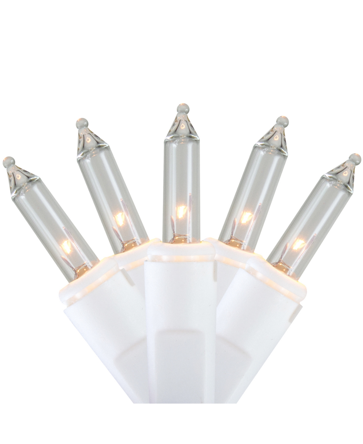 Northlight 300 Count Clear Mini Icicle Christmas Lights Wire