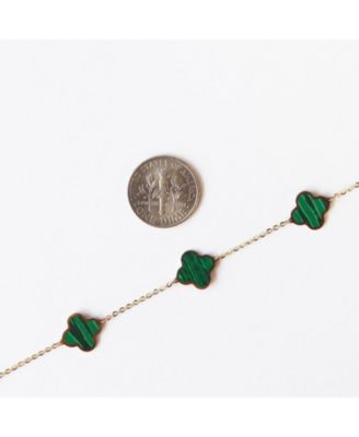 Small Turquoise Clover Bracelet