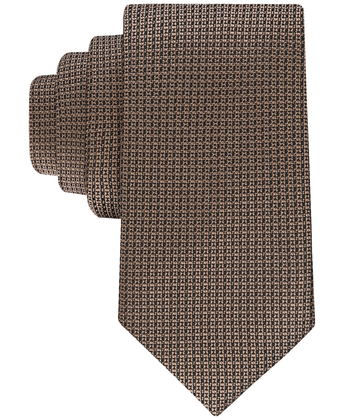 CALVIN KLEIN MEN'S YVETTE HOUNDSTOOTH TIE 