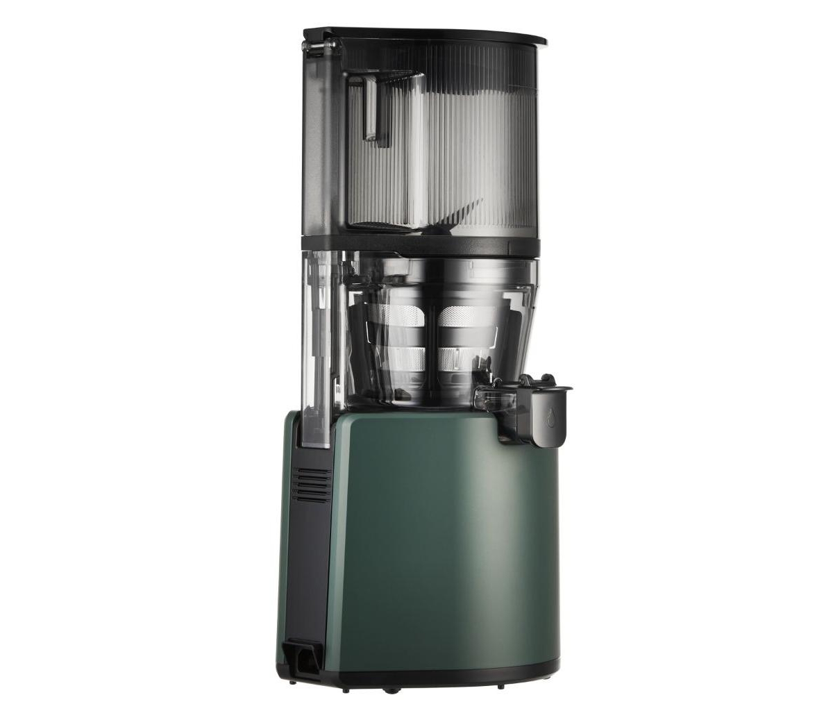 Hurom H320 Ultra Low Pulp Slow Juicer In Deep Green,kale