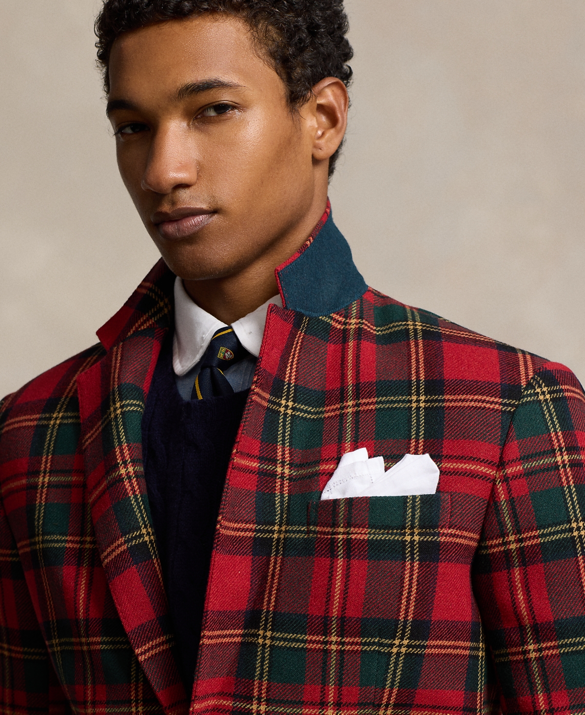 Polo Ralph Lauren Men's Polo Modern Plaid Wool-Blend Sport Coat