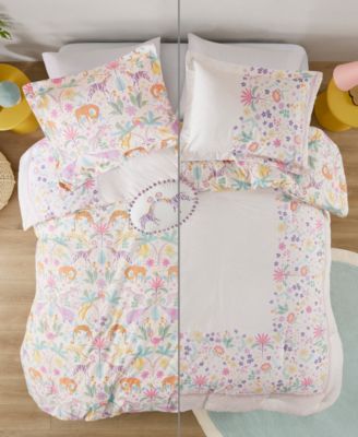 Intelligent Design Lulu Floral Reversible 4-Pc. Duvet Cover Set, Full/Queen