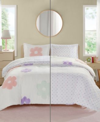 Intelligent Design Gracie Floral Reversible 2-Pc. Duvet Cover Set, Twin