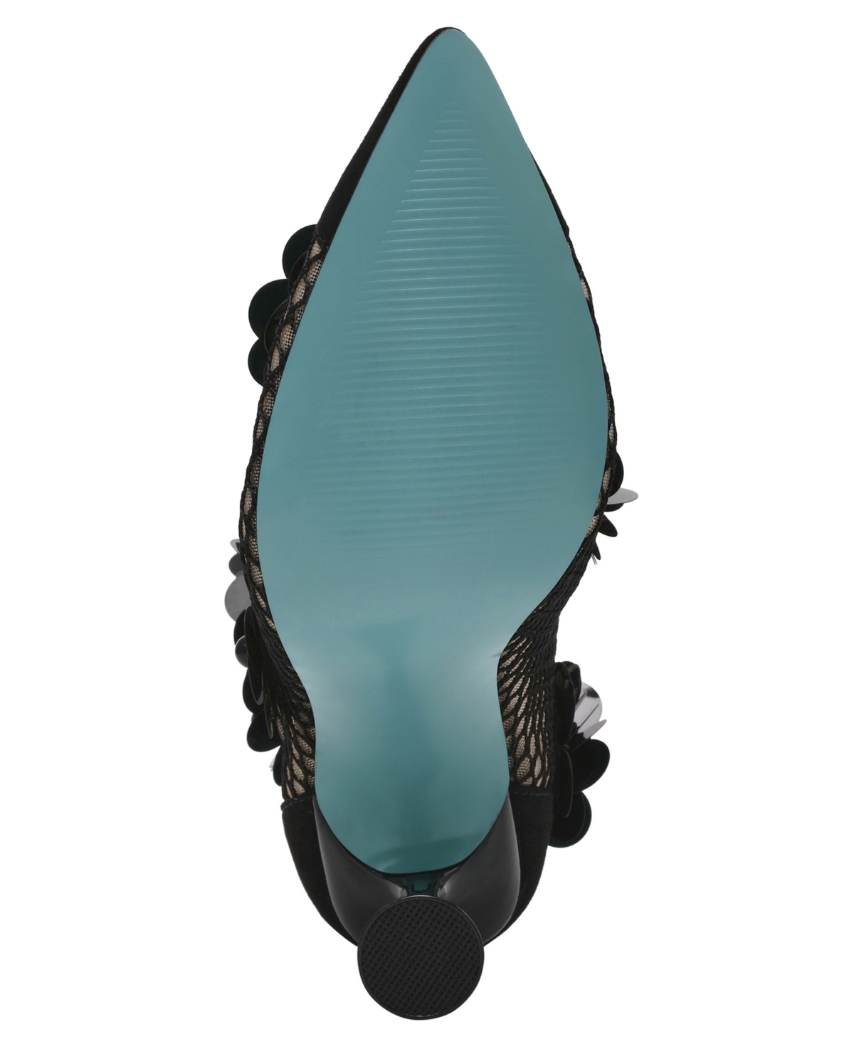 Betsey Johnson Women's Navey Embellished Dress Booties