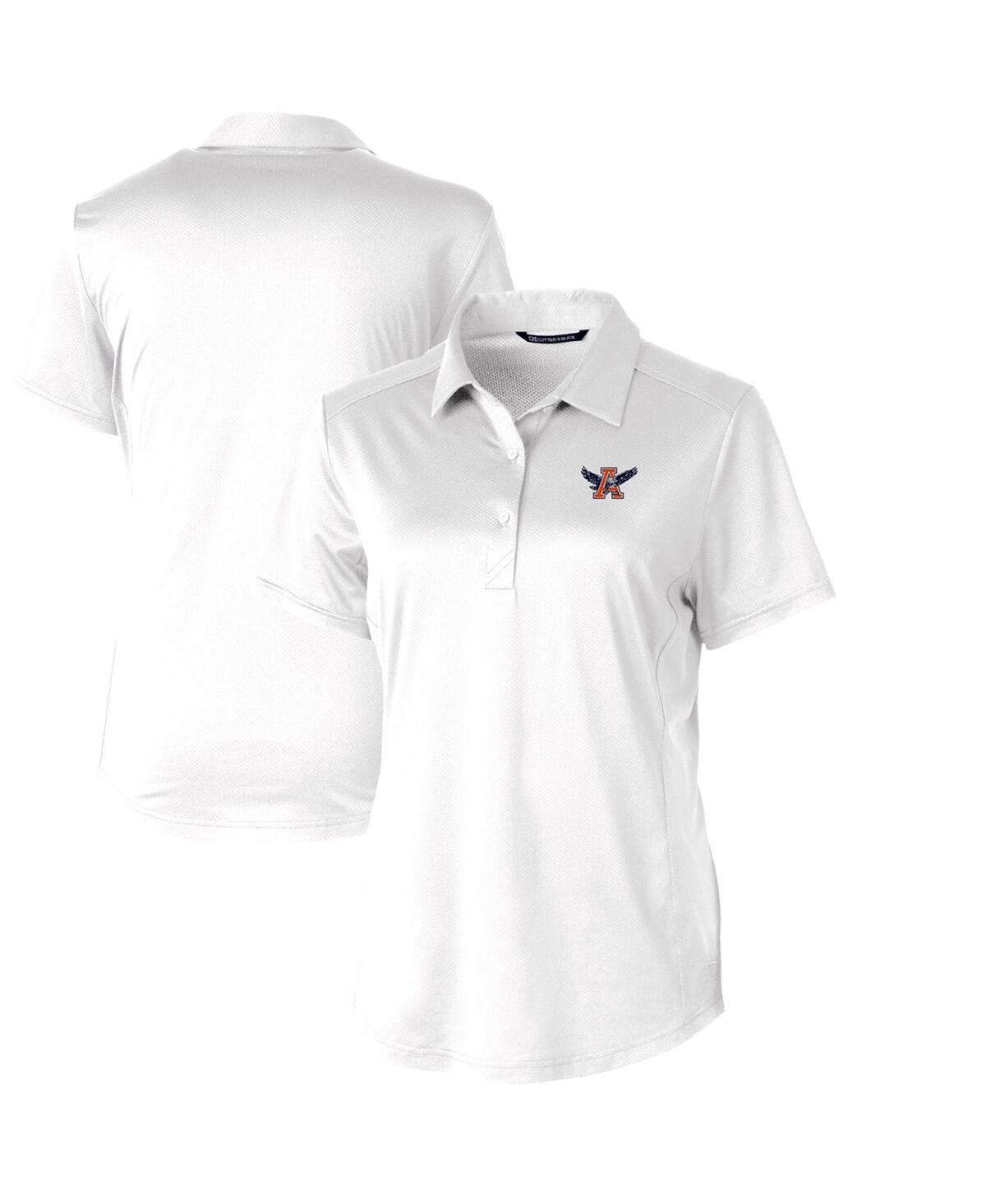 CUTTER & BUCK WOMEN'S AUBURN TIGERS VAULT PROSPECT TEXTURED STRETCH POLO 