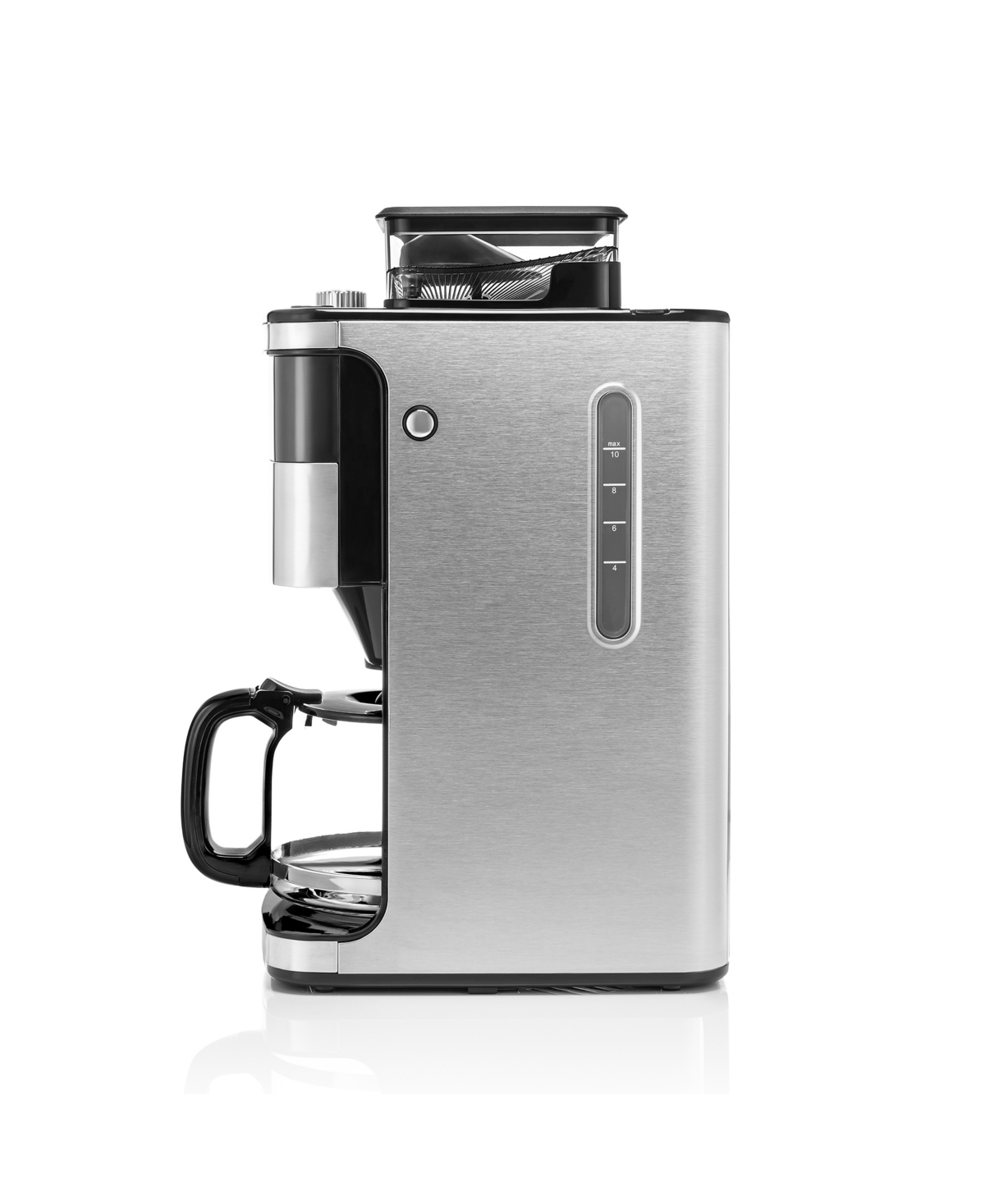 Melitta 10-cup Coffee Maker With Coffee Grinder In Black