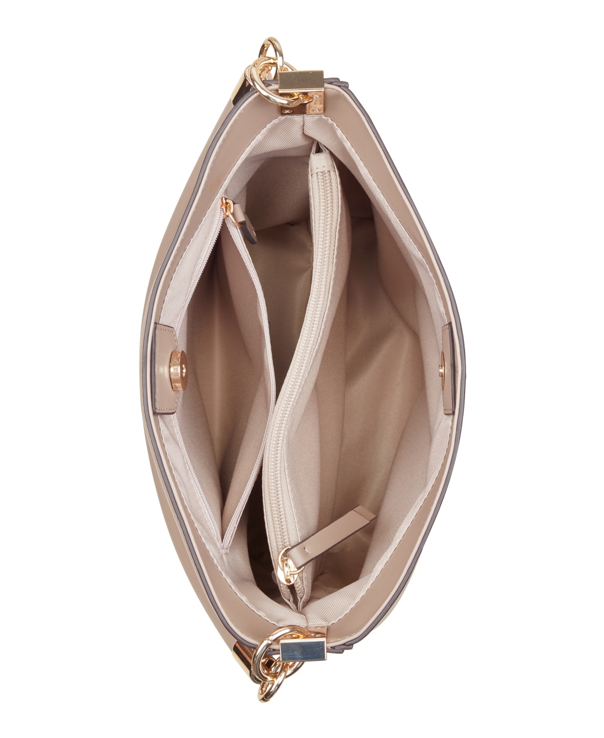 Shop Nine West Donella Crossbody Bucket Bag In Dark Mushroom