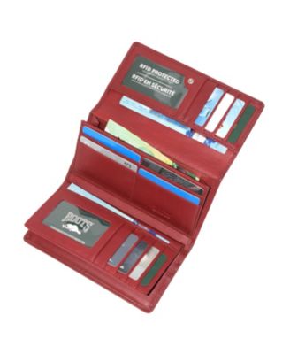 Ladies Large Clutch Wallet w/ Removable Checkbook