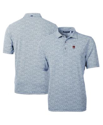 Men's Auburn Tigers Alumni Logo DryTec Virtue Eco Pique Botanical Print Polo
