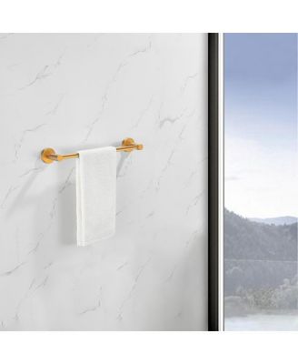 Bathroom Hardware Set, Thicken Space Aluminum 6 PCS Towel bar Set