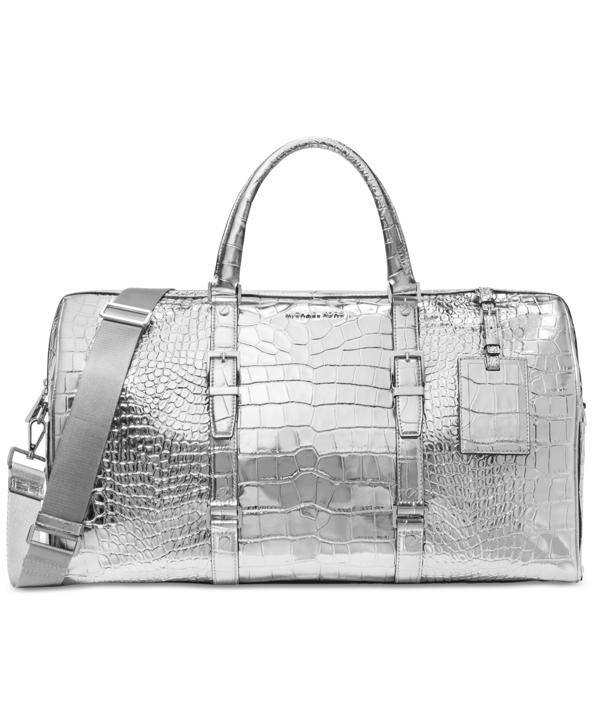 Michael Michael Kors Bedford Travel Weekender -pearl Grey
