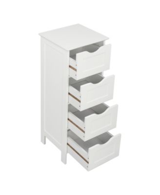 4-Drawer Storage Cabinet – Functional Organizer with Modern Design for Bedroom, Office, or Entryway
