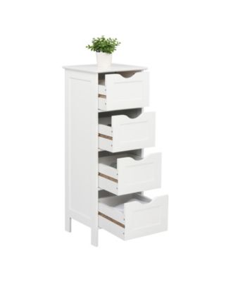 4-Drawer Storage Cabinet – Functional Organizer with Modern Design for Bedroom, Office, or Entryway