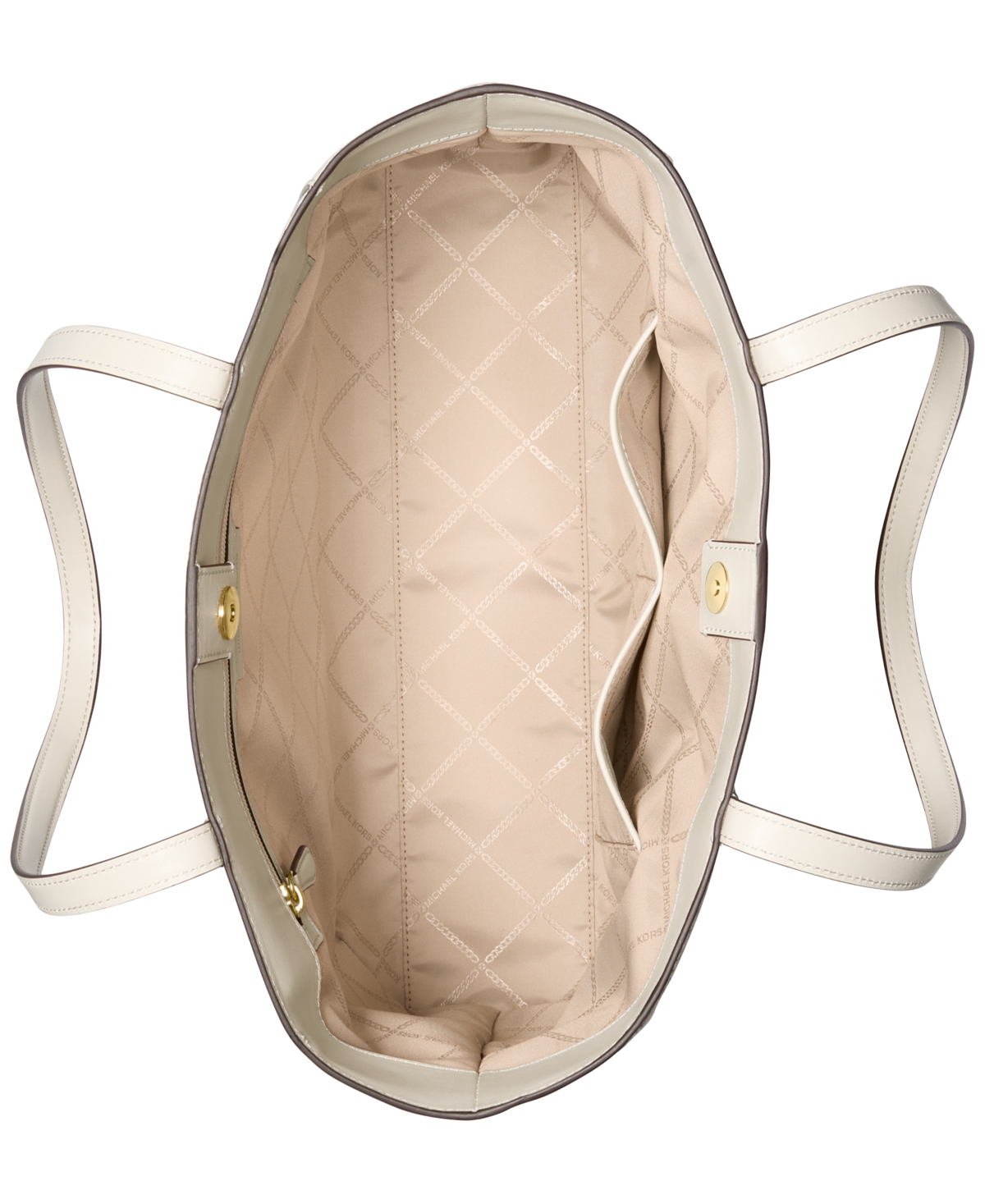 Michael Michael Kors Sallie Logo East West Tote -cream