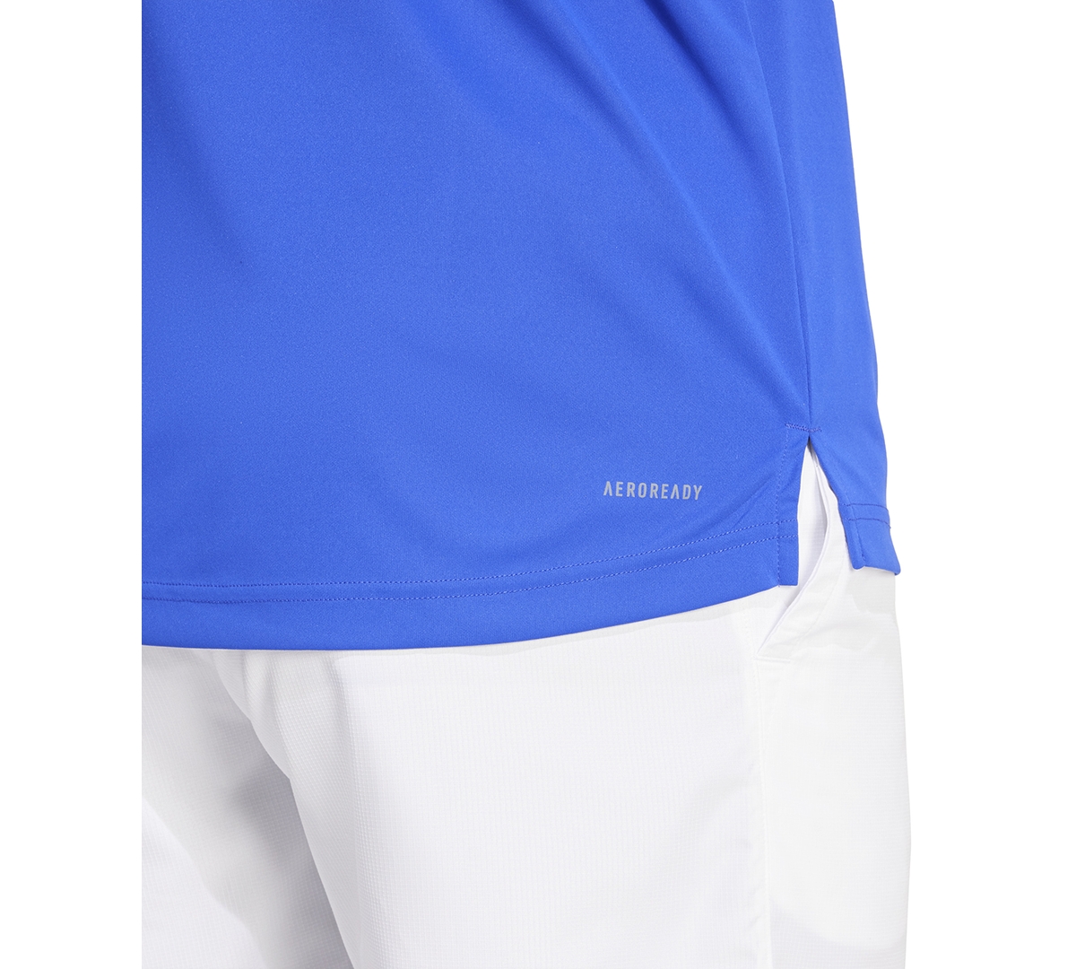 adidas Men's 3-Stripes Short Sleeve Performance Club Tennis Polo Shirt