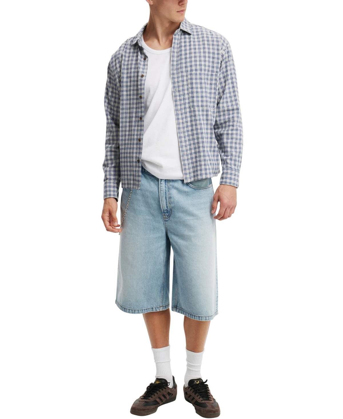 COTTON ON MEN'S TRIBECA LONG SLEEVE SHIRT 