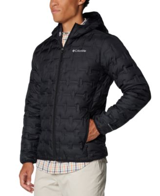 Men's Delta Ridge II Down Zip-Front Hooded Jacket