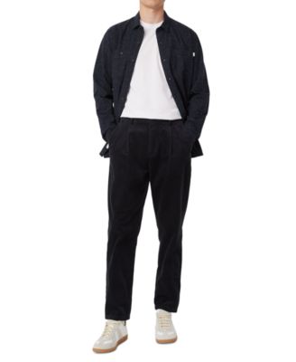Frank And Oak - Men's Jamie Tapered-Fit Pleated Corduroy Pants