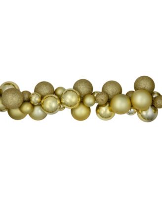 6' Shatterproof Ball Vegas 3 - Finish Christmas Garland