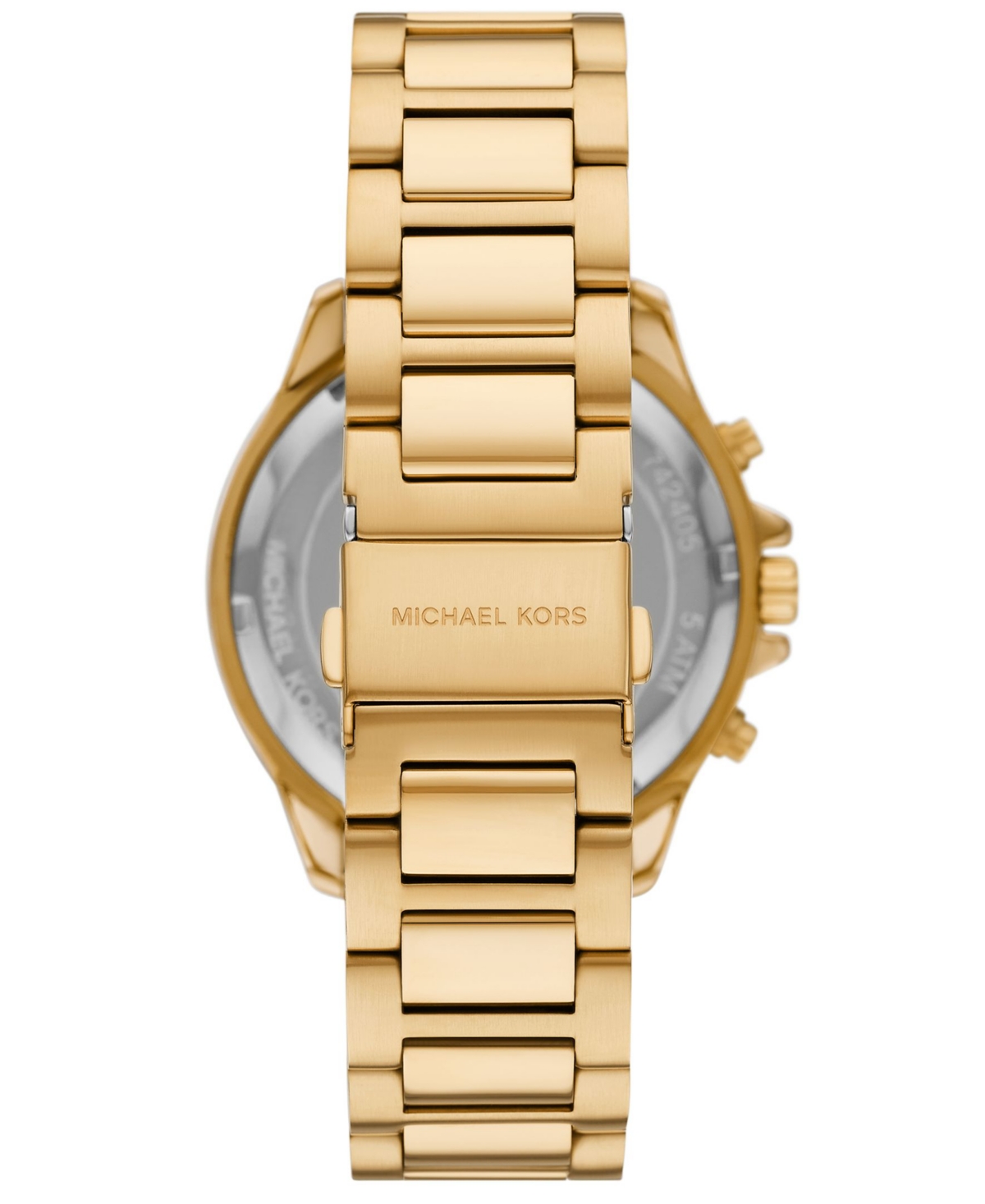 Michael Kors Men's Sage Chronograph Gold-tone Stainless Steel Watch 42mm In Gold-tone
