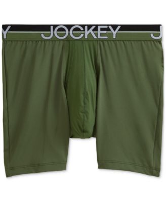 Men's Infinite Cool Stretch Moisture-Wicking Solid Boxer Briefs, 3-Pack