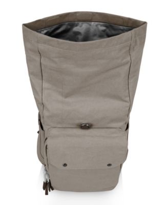 20 Liter Carmel Roll Top Picnic Backpack Cooler