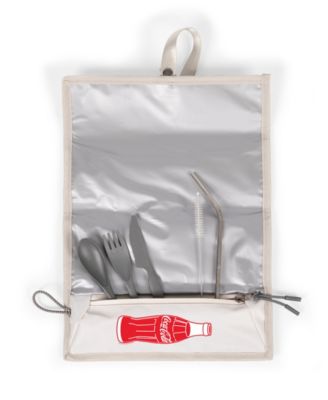 Coca-Cola 17 Liter Tarana Lunch Bag Cooler with Utensil Set