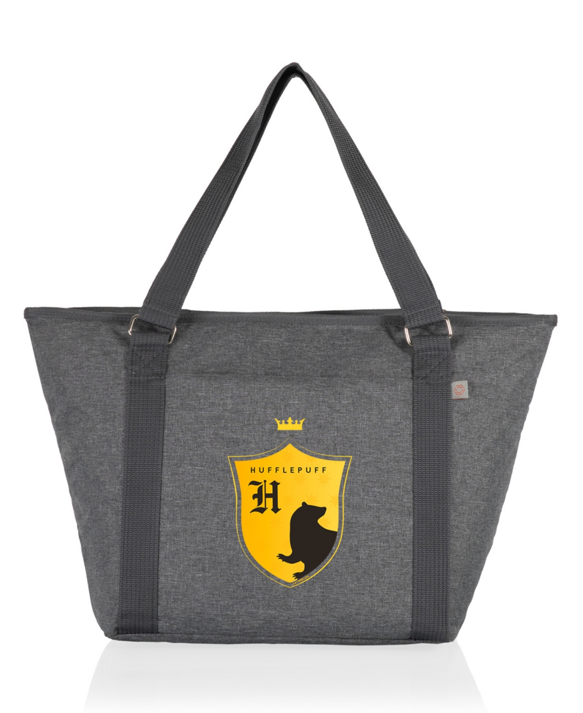 Harry Potter Hufflepuff 24 Liter Topanga Cooler Tote Bag - Heathered Gray