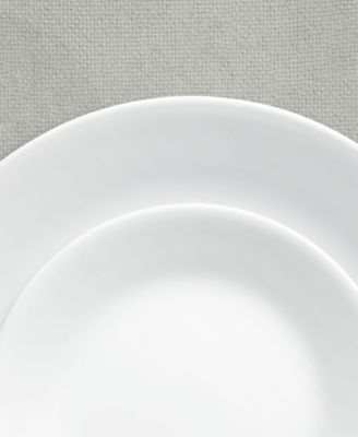Shimmering White 32 Pc. Dinnerware Set, Service for 8