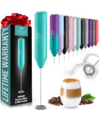 Powerful Handheld Mini FrothMate Milk Frother Stainless Steel - No Stand