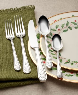  Holiday 65 Pc. Flatware Set, Service for 12