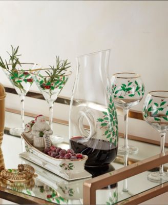 Holiday Pierced Decanter