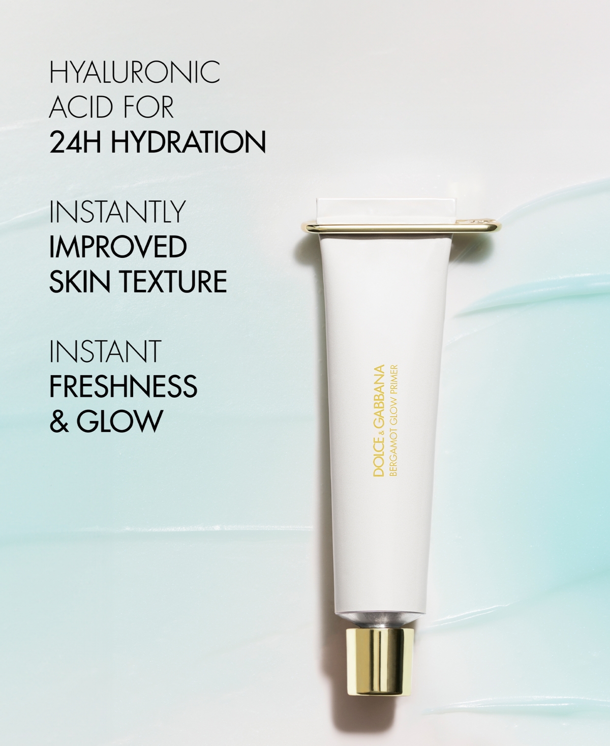 Dolce & Gabbana Bergamot Glow Primer Lasting Makeup Glow Enhancer In No Color