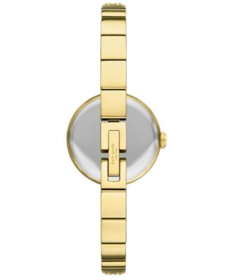 Women's Monroe Gold-tone Stainless Steel Bracelet Watch 24mm