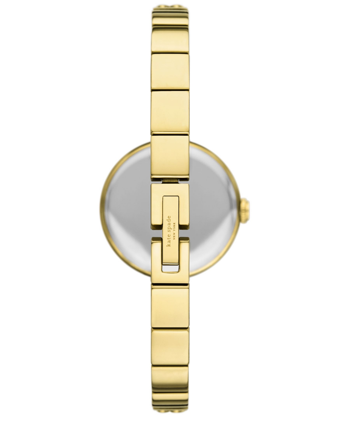 Kate Spade Women's Monroe Gold-tone Stainless Steel Bracelet Watch 24mm In Gold-tone