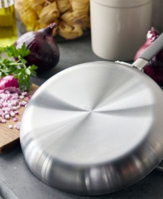 X Bobby Flay Stainless Steel Uncoated Nonstick 12-Piece Cookware Set