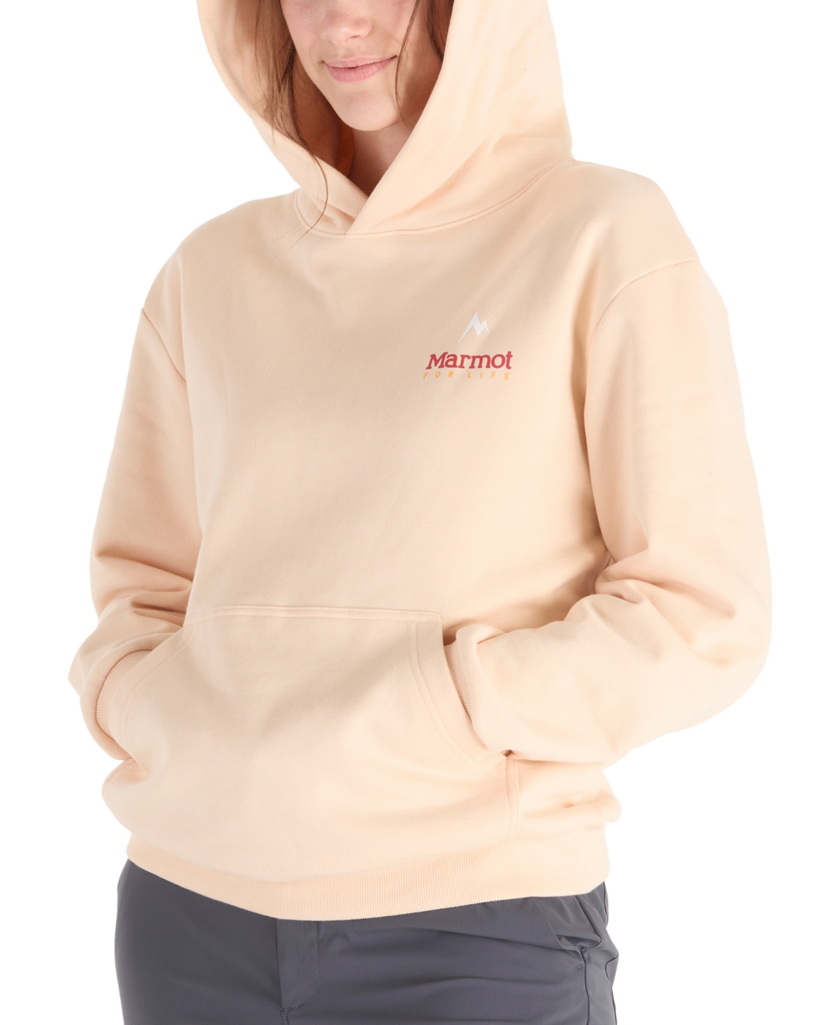 Marmot Women's Marmot For Life Graphic Fleece Hoodie