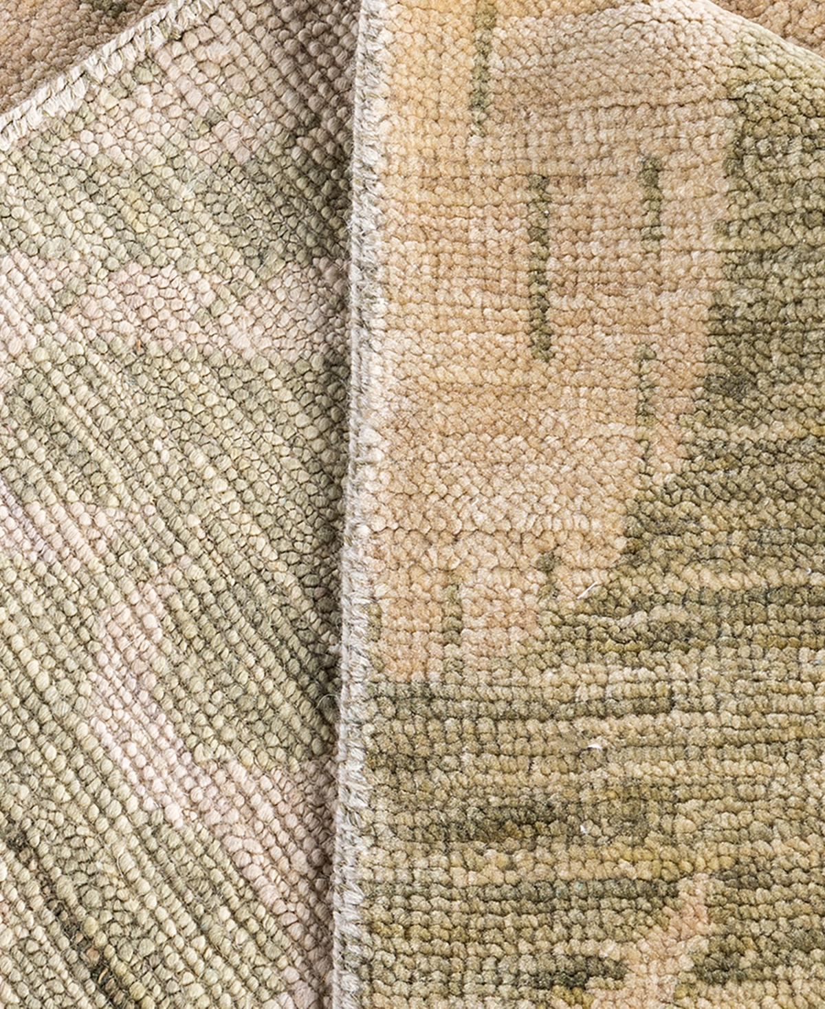Shop Adorn Hand Woven Rugs Indian Ooak M6314 7'10''x10'3'' Area Rug In Ivory