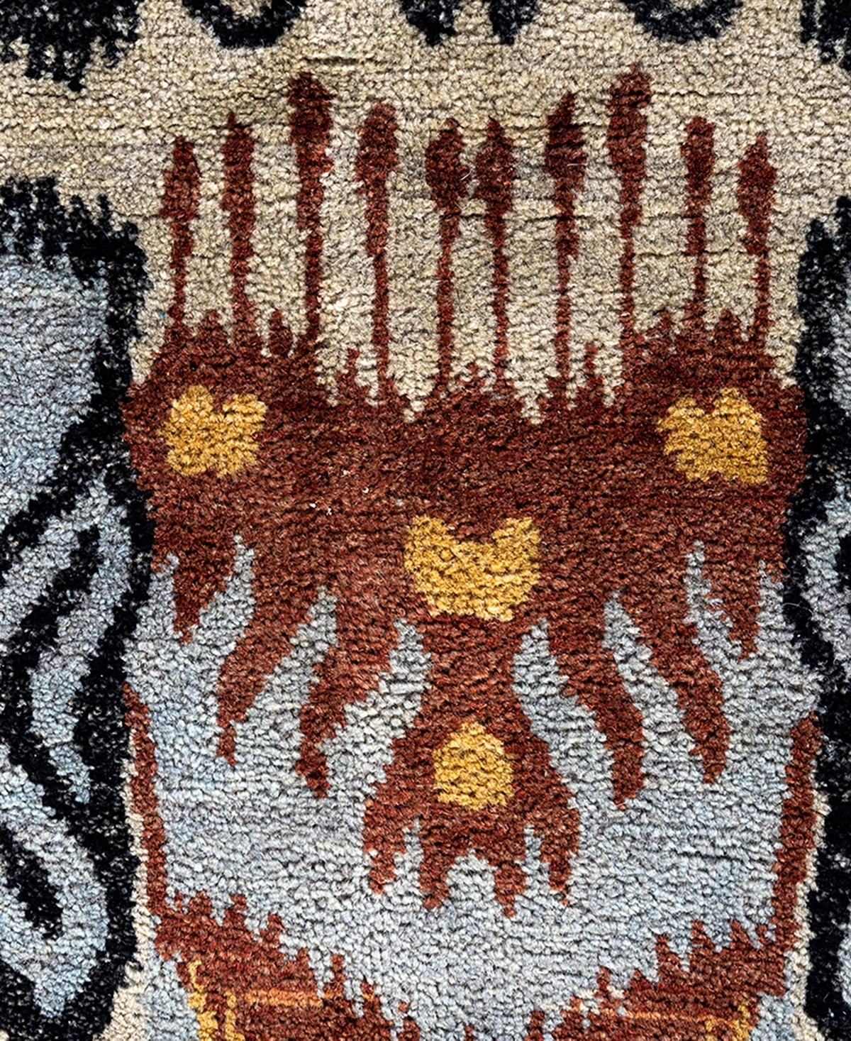 Adorn Hand Woven Rugs Indian Ooak M6073 8'2''x10'1'' Area Rug