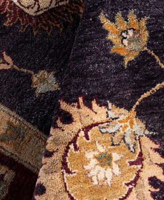 Indian OOAK M5918 8&#39;1&#39;&#39;x10&#39;1&#39;&#39; Area Rug