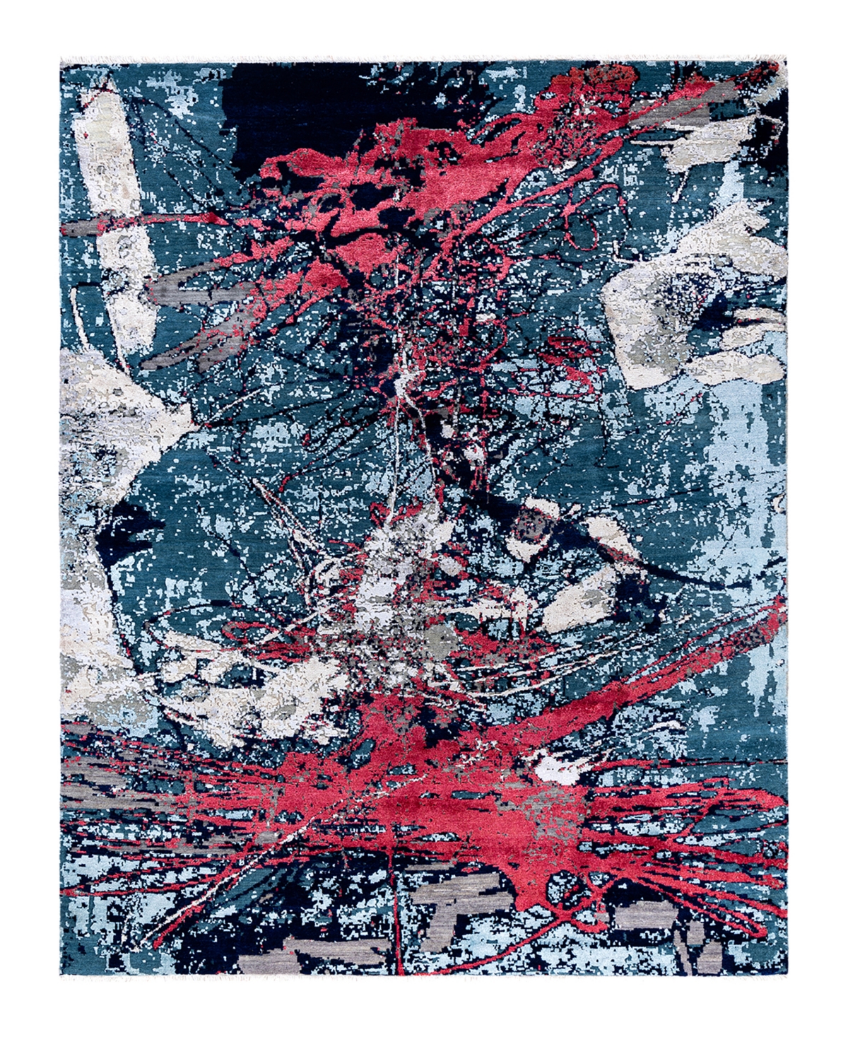 Adorn Hand Woven Rugs Indian Ooak M8373 8'2''x10'1'' Area Rug - Multi