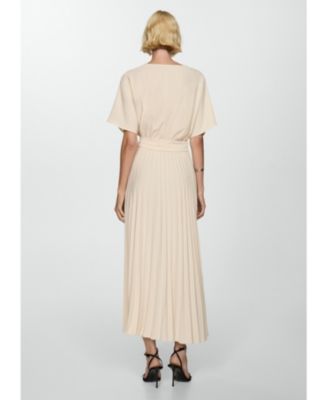 Women's Pleated A-Line Dress