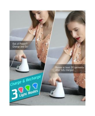 Fabric Shaver Lint Remover with 2 Replaceable 6-leaf Blades