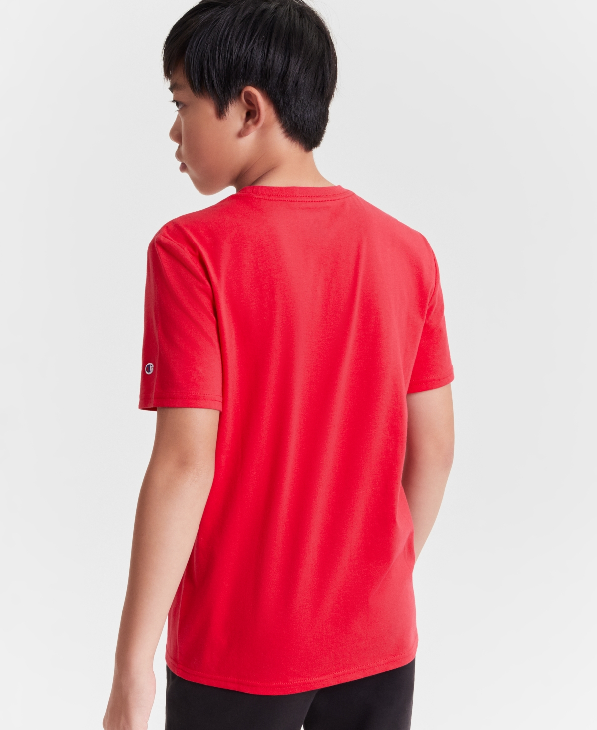 Champion Big Boy Embroidered Logo T-Shirt