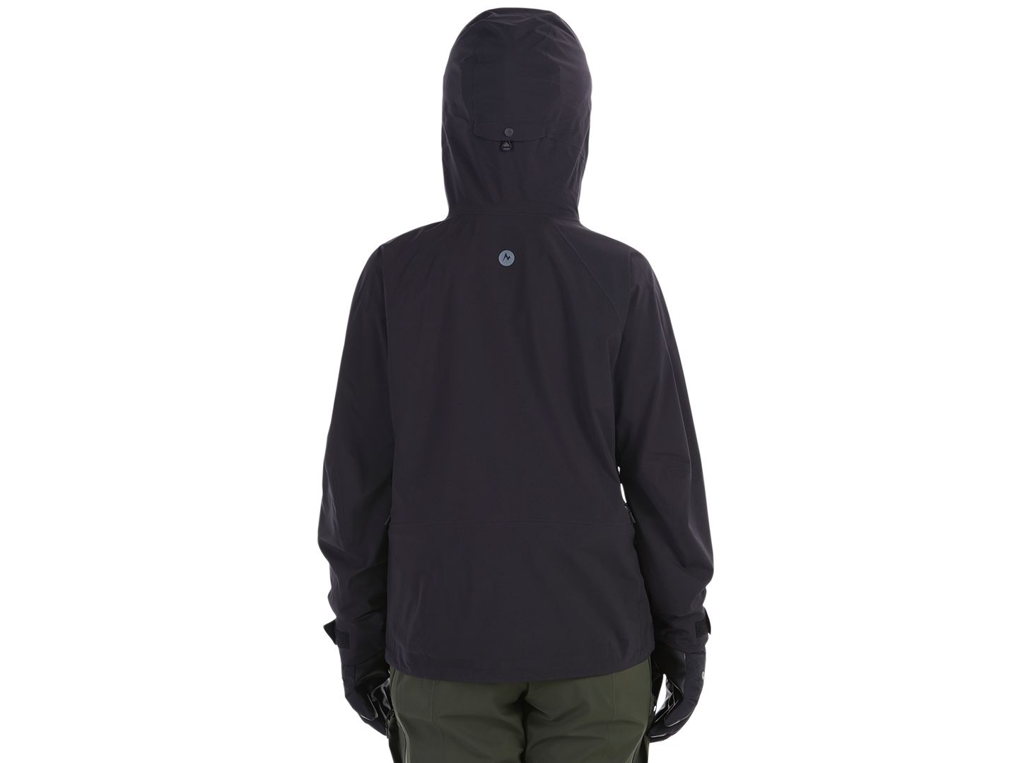 Женская куртка Marmot Solitude Ultralight Bio, цвет: Чёрный — фото 5