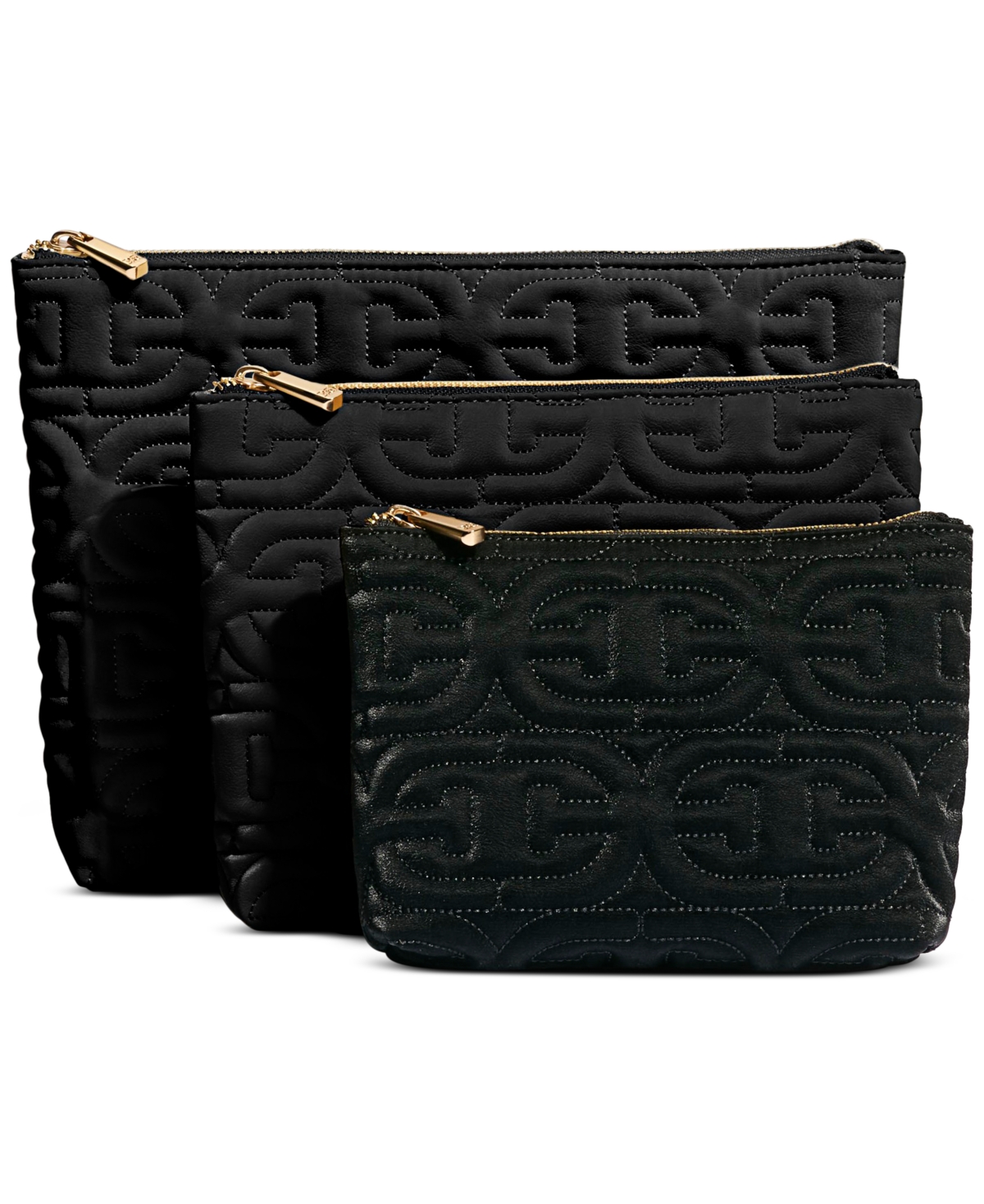 SAM EDELMAN ETHYL 3-PIECE TRAVEL POUCH SET 