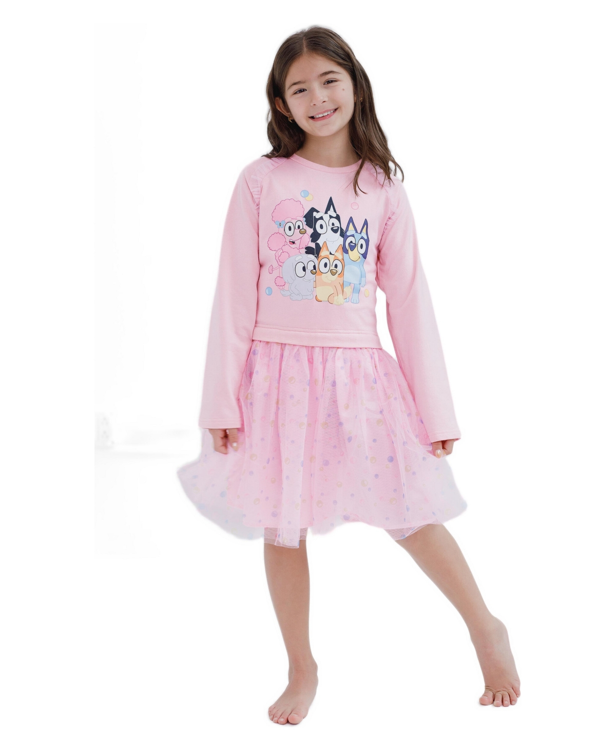 Bluey Toddler Girls French Terry Dress
