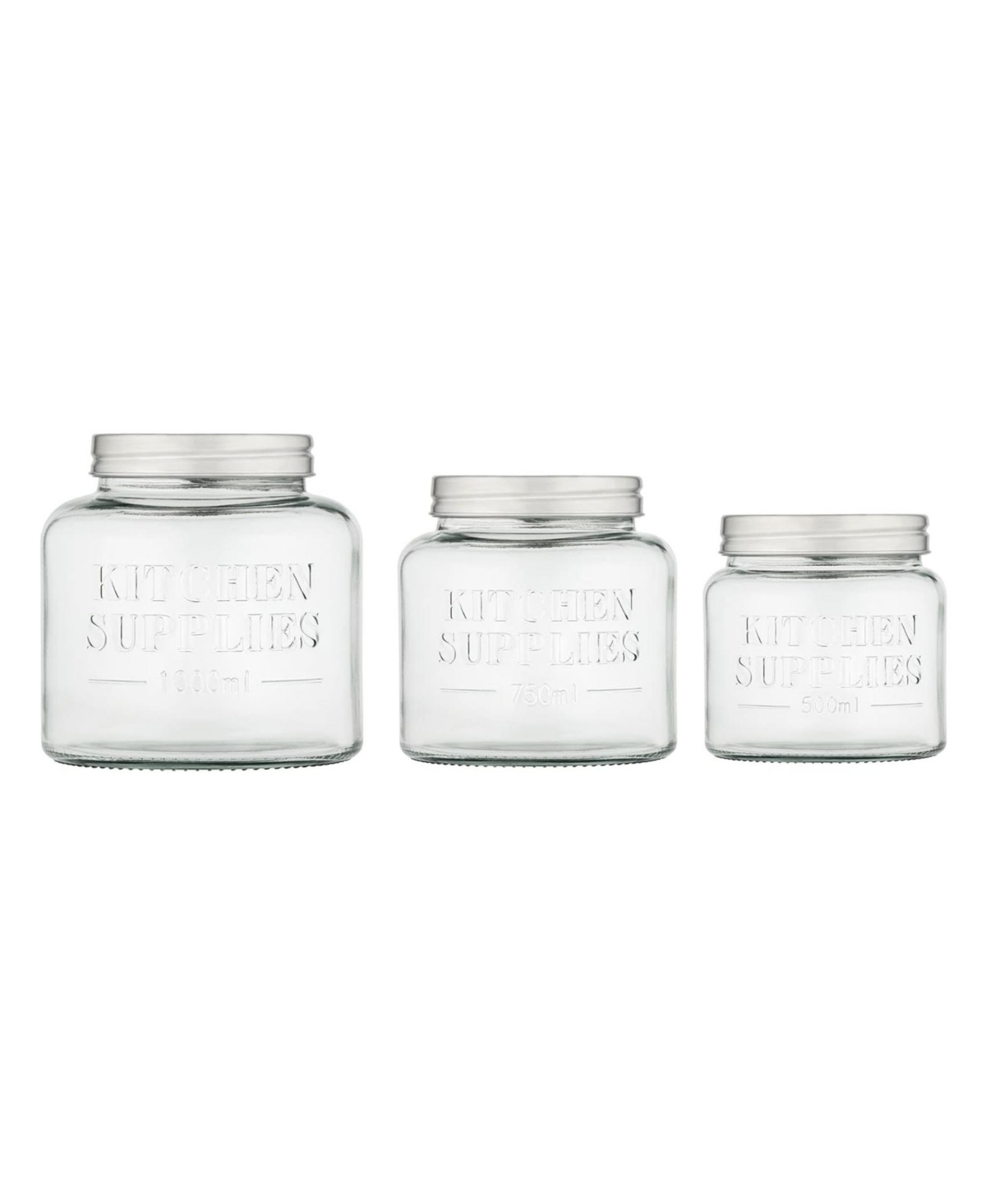 Amici Home Kitchen Supplies Glass Canister - Medium